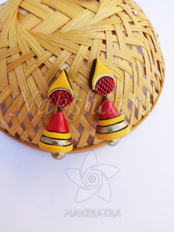 Terracotta Jhumkas