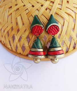 Terracotta Jhumkas