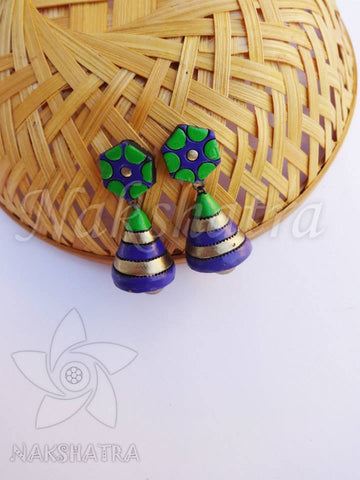 Terracotta Jhumkas