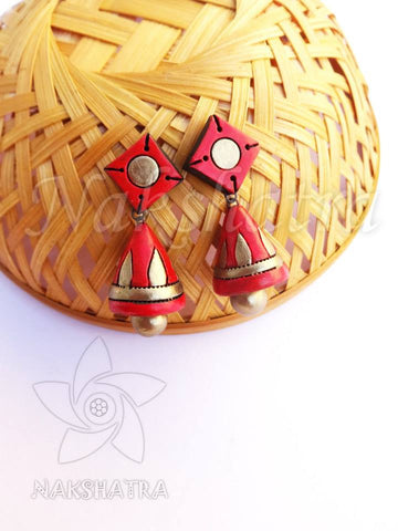 Terracotta Jhumkas