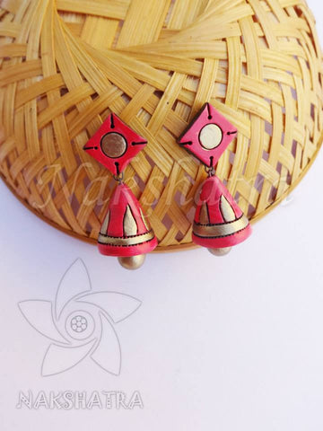Terracotta Jhumkas