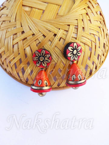 Terracotta Jhumkas