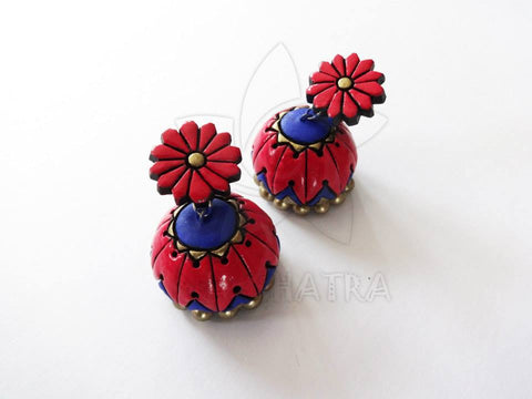 Terracotta Jhumkas