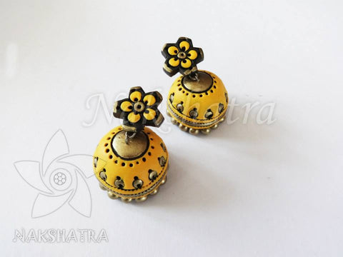 Terracotta Jhumkas