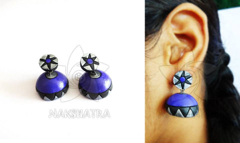 Terracotta Jhumkas