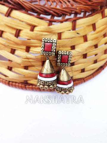 Terracotta Jhumkas