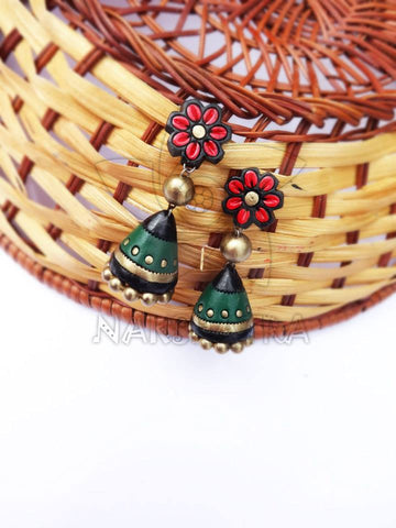 Terracotta Jhumkas
