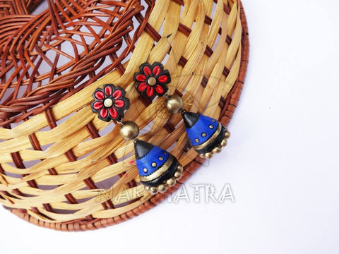 Terracotta Jhumkas