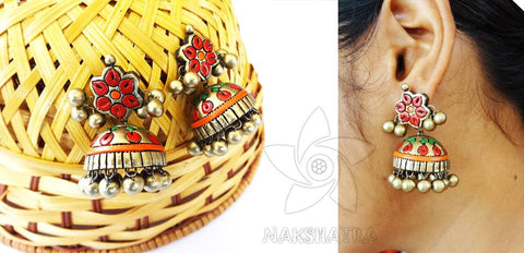 Terracotta Jhumkas