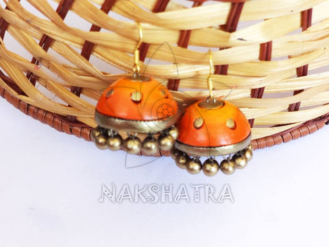 Terracotta Jhumkas