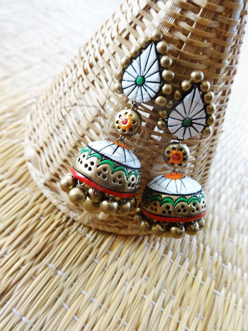 Terracotta Jhumkas