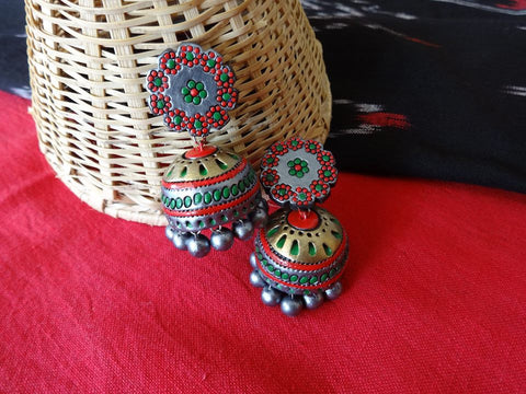 Terracotta Jhumkas