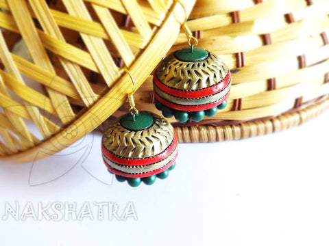 Terracotta Jhumkas