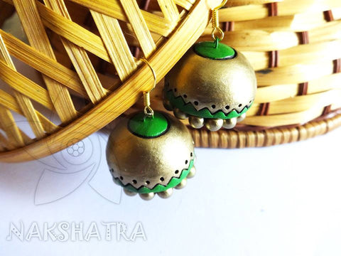 Terracotta Jhumkas