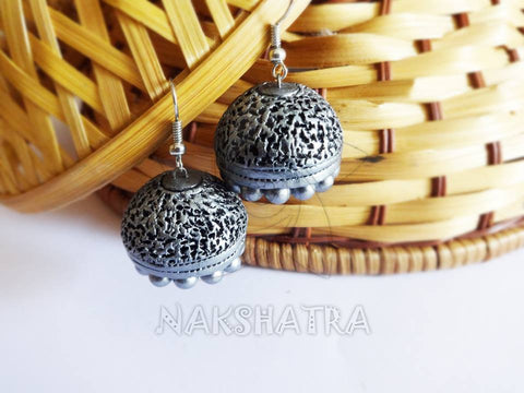 Terracotta Jhumkas