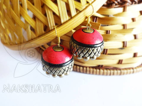 Terracotta Jhumkas
