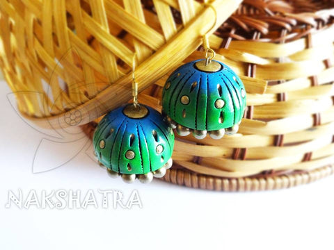 Terracotta Jhumkas
