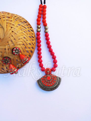 Terracotta Necklace