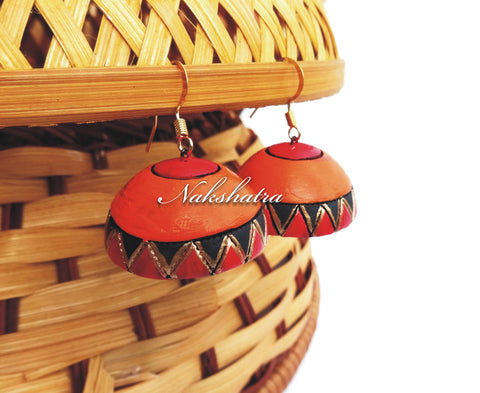 Terracotta Jhumkas